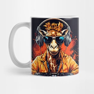 Giraffe DJ Mug